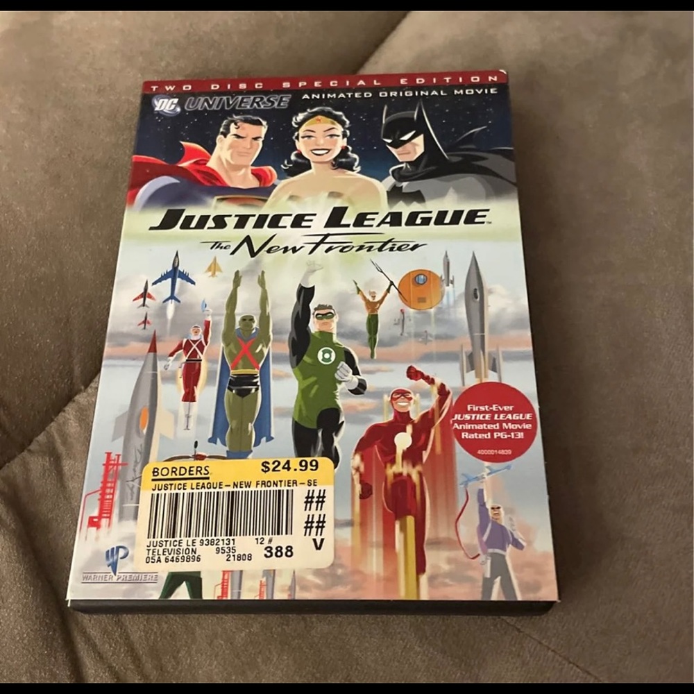 Justice League The New Frontier DVD